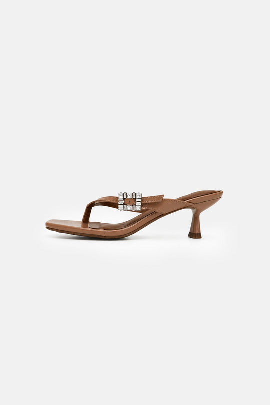 BEIGE-ECLAT PARTY HEELS