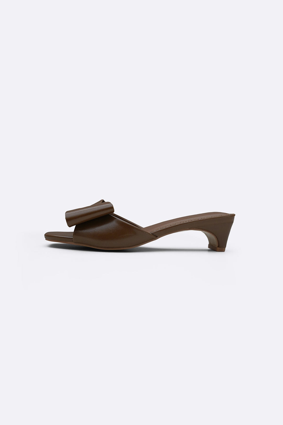 BROWN BOWIE BOW HEELS