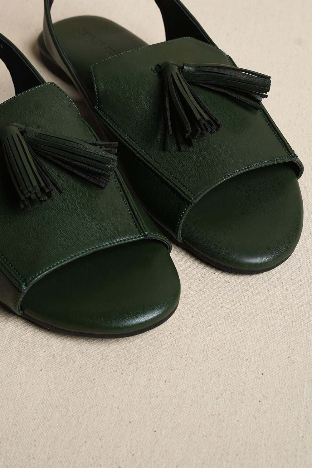 GREEN SUMMER PORT SANDALS