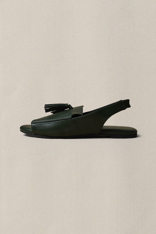 GREEN SUMMER PORT SANDALS