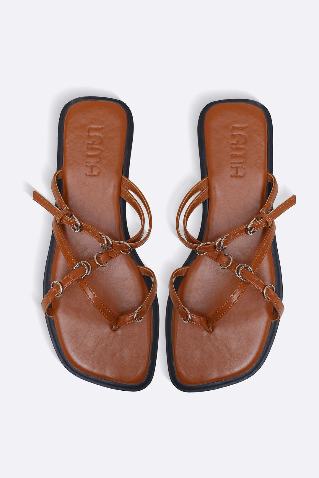 TAN MINI RING SLIDES