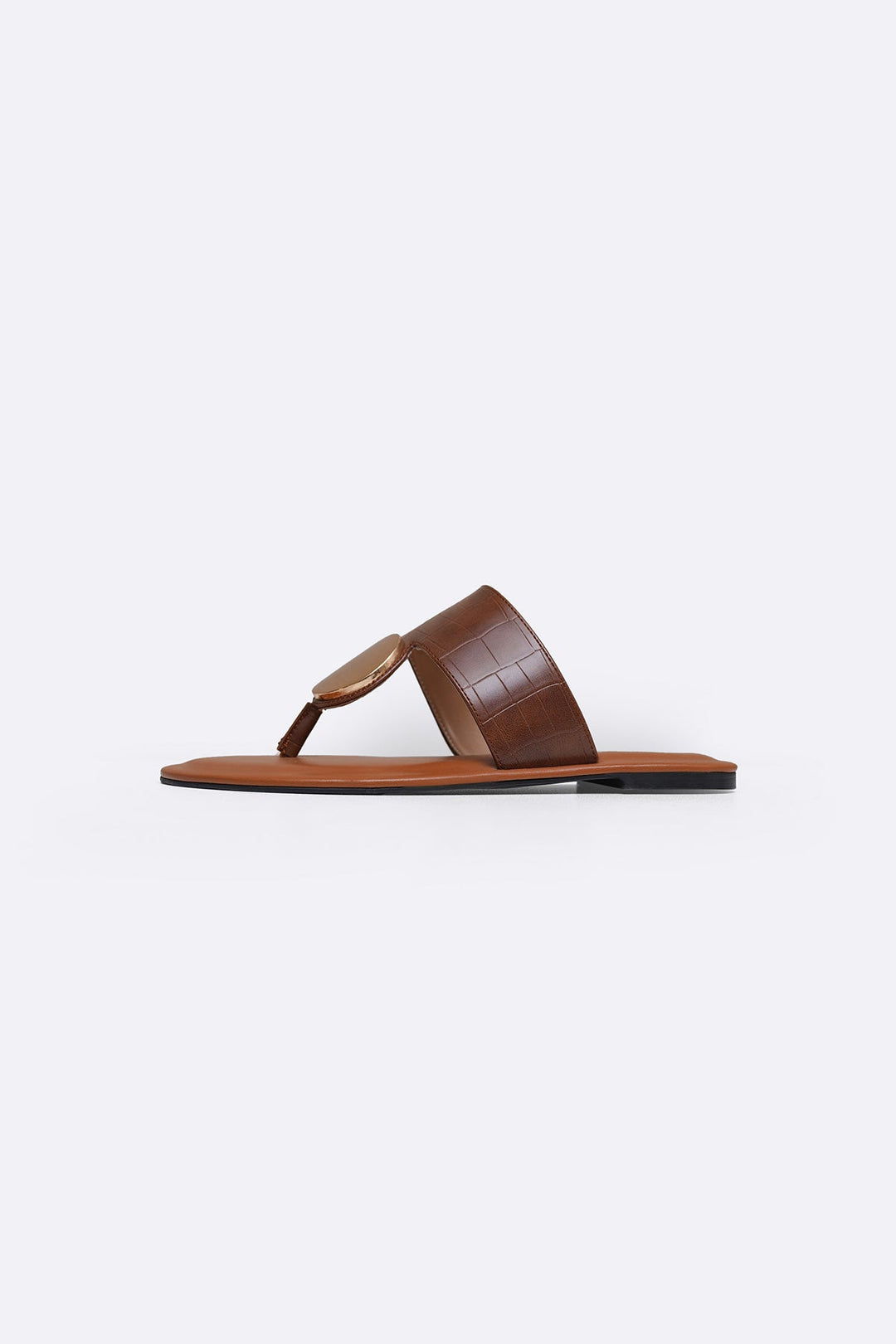 BROWN SOFT SUMMER SLIDES
