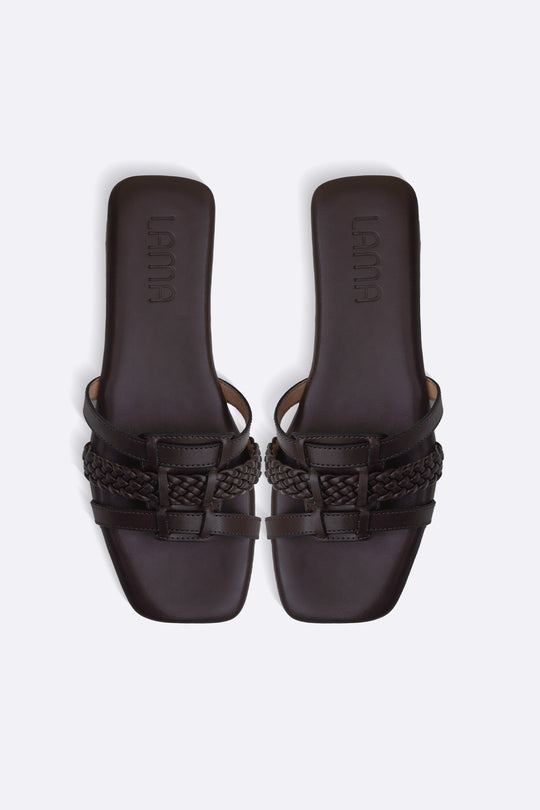 COFFEEE SAND & BRAID SLIDES