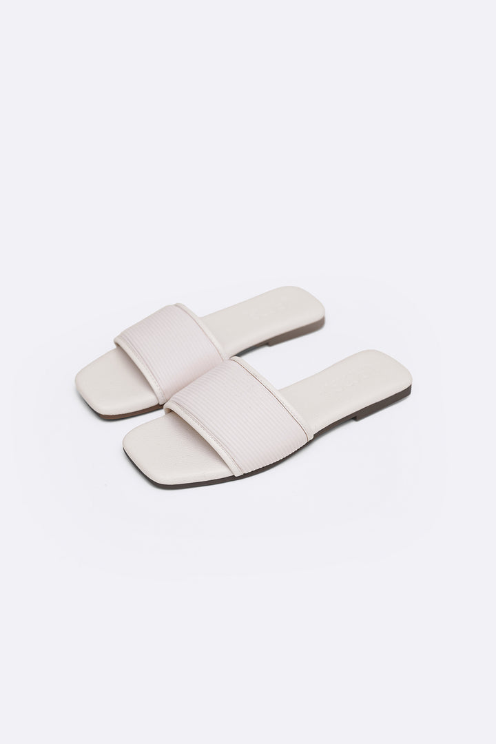OFF WHITE EVERYDAY CUSHIONED SLIDES