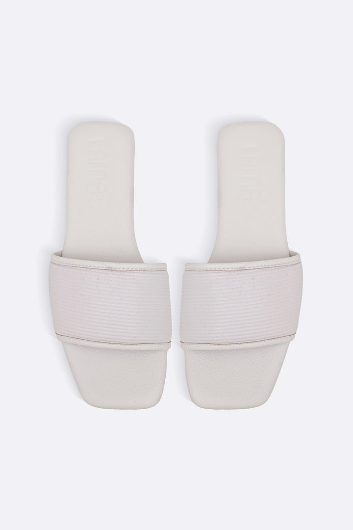 OFF WHITE EVERYDAY CUSHIONED SLIDES