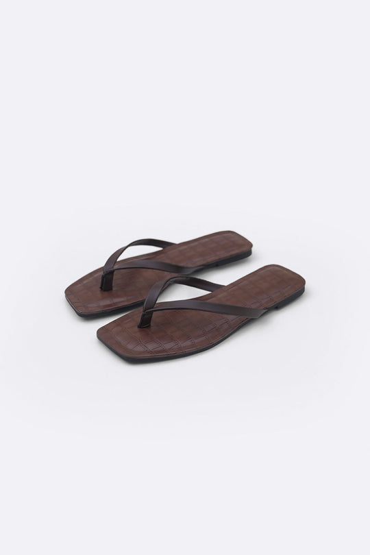COFFEE ALL DAY FLIP FLOPS