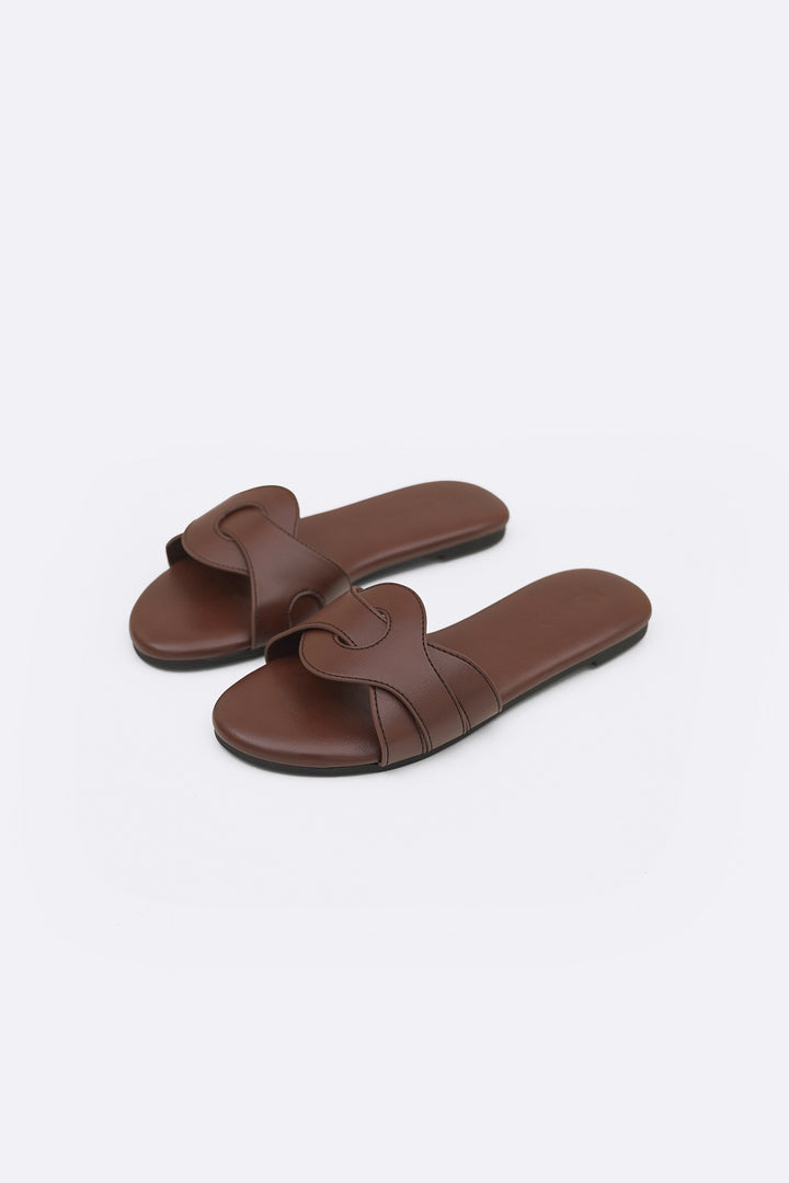 COFFEE SOFT KNOT SLIDES