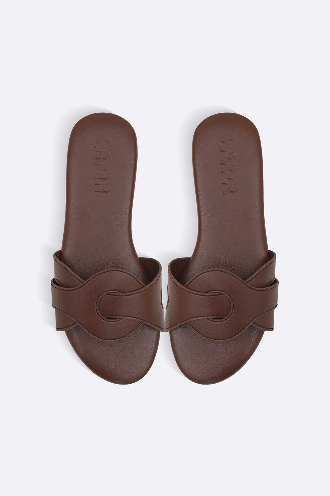 COFFEE SOFT KNOT SLIDES