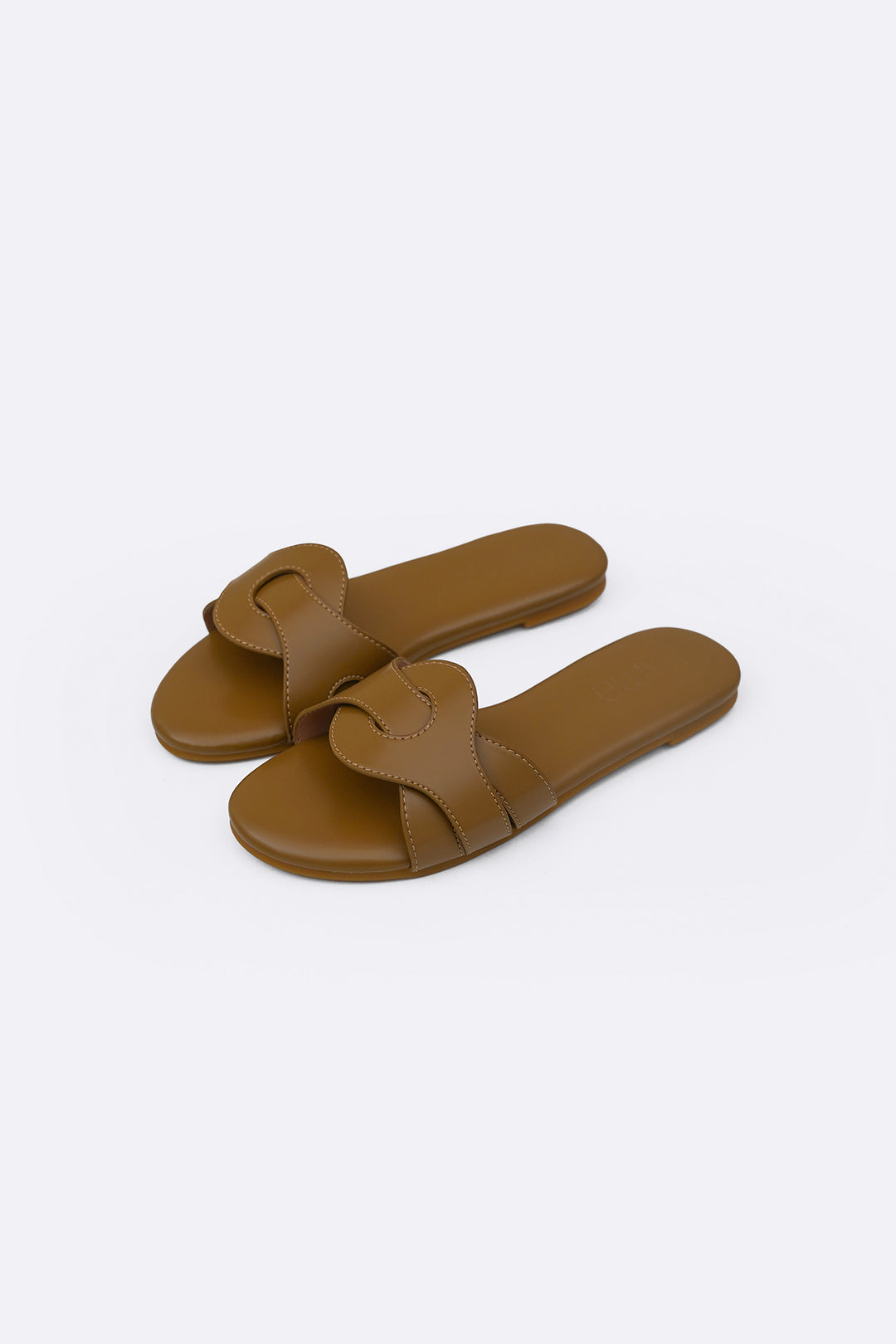 OLIVE SOFT KNOT SLIDES