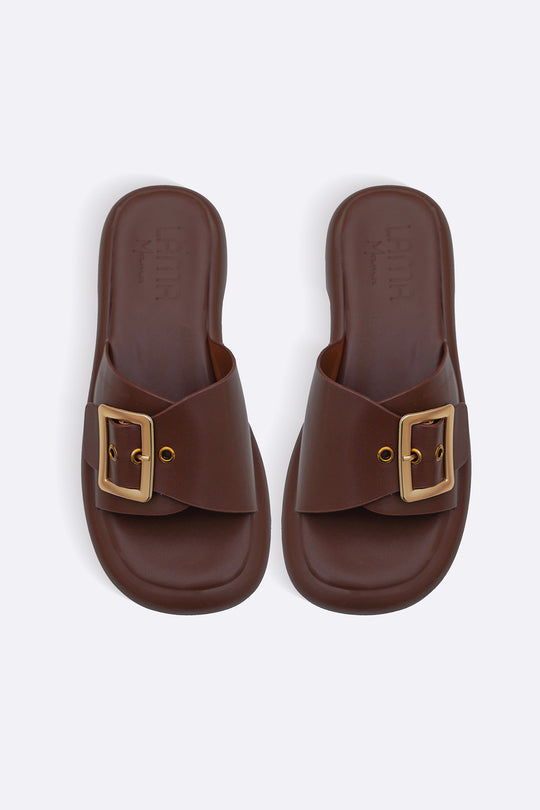 BUCKLE MAMA SLIDES