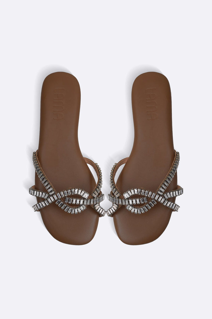 BROWN SOFT PARTY SLIDES