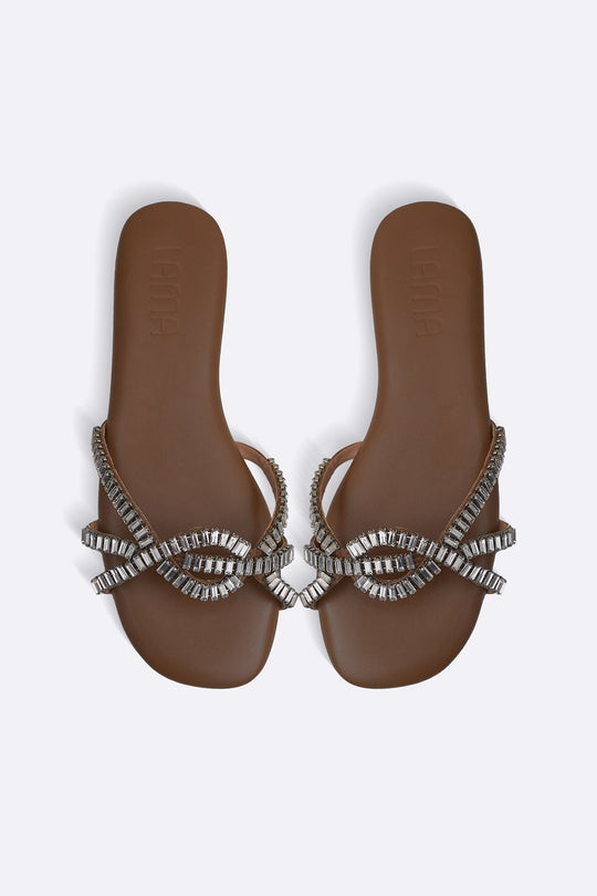 BROWN SOFT PARTY SLIDES