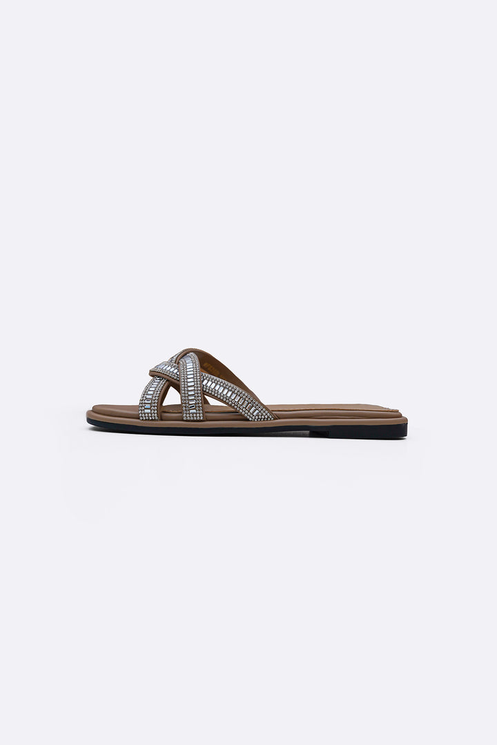 MERINO STUDDED SLIDES