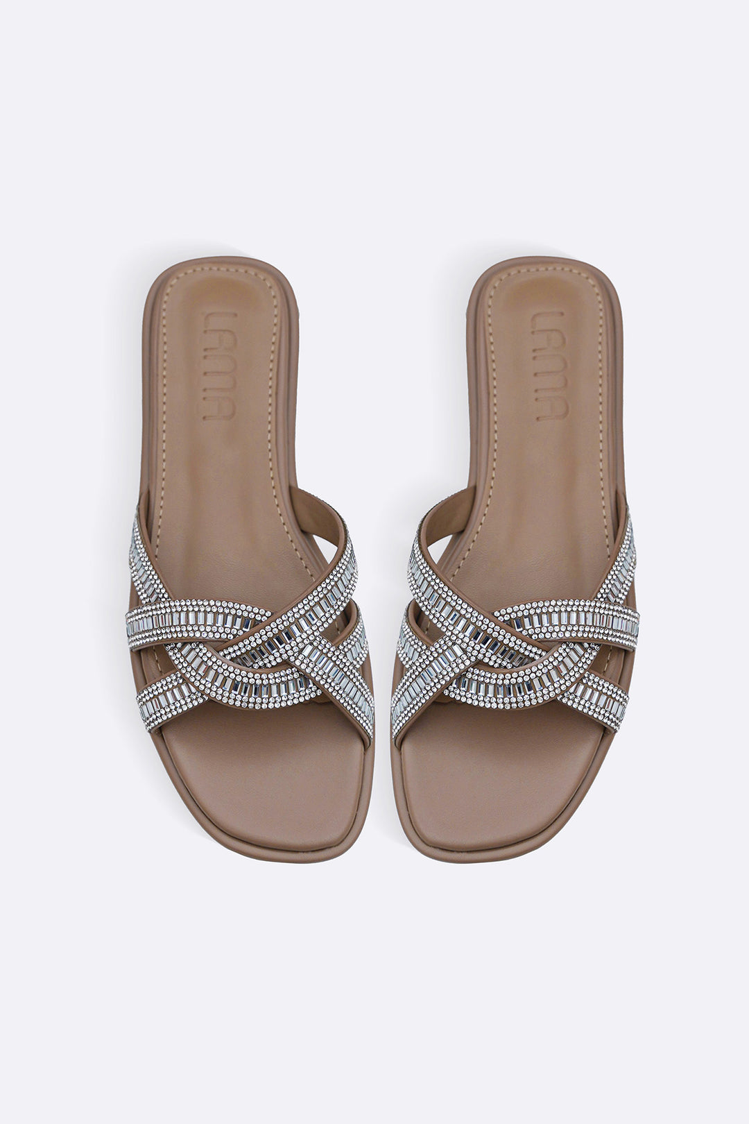 MERINO STUDDED SLIDES