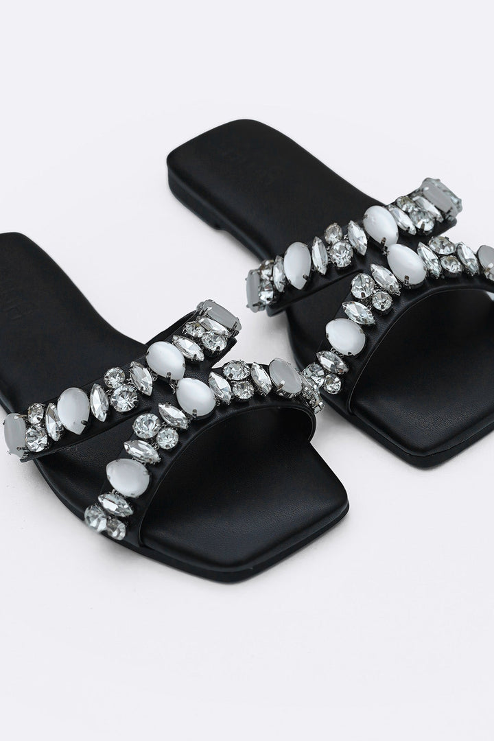 BLACK MOONSTONE SLIDES