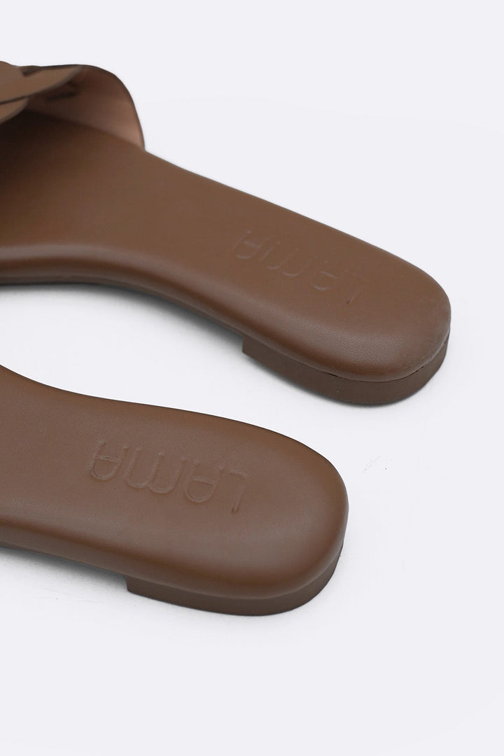 DARK BROWN SOFT CORSO SLIDES