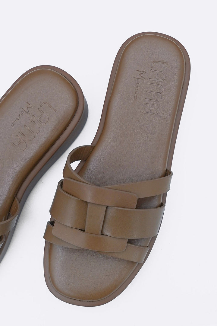 BROWN NOVELLA MAMA SLIDES
