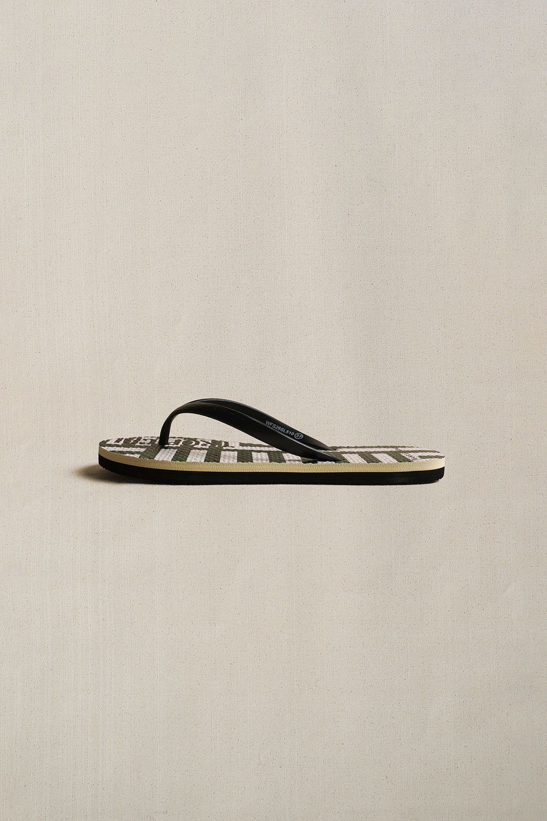 GREEN FOREST FLIP FLOPS