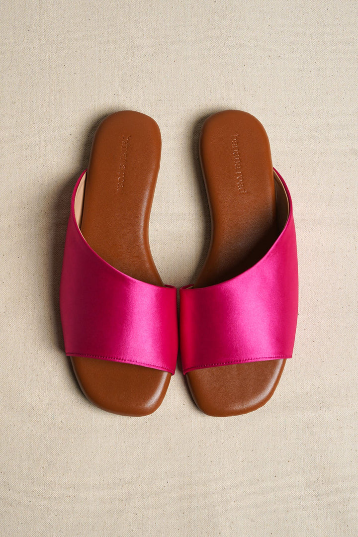 PINK TAFFY SLIP ONS