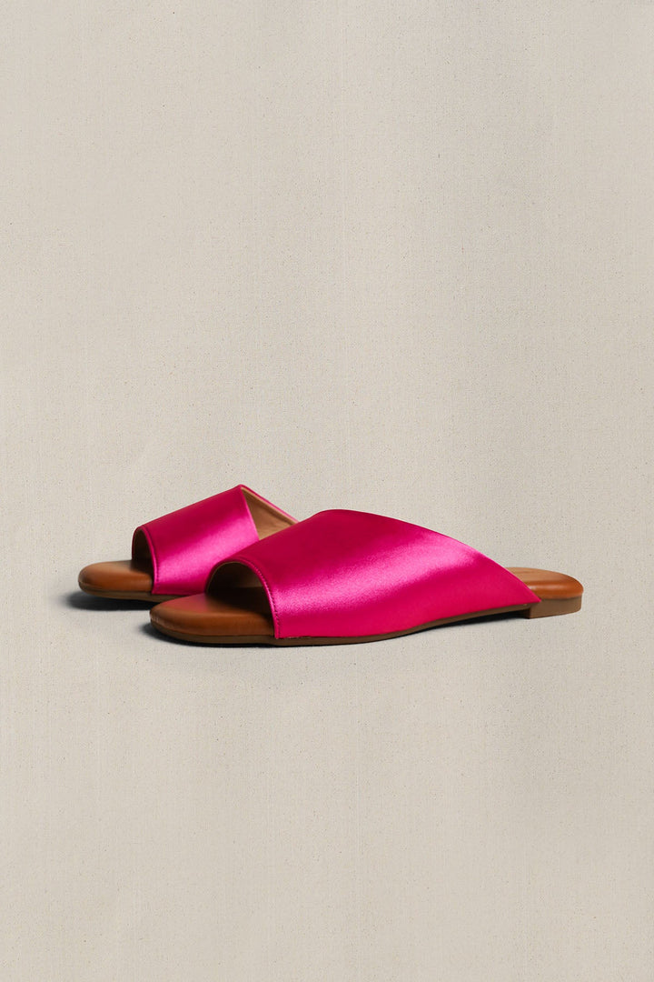 PINK TAFFY SLIP ONS