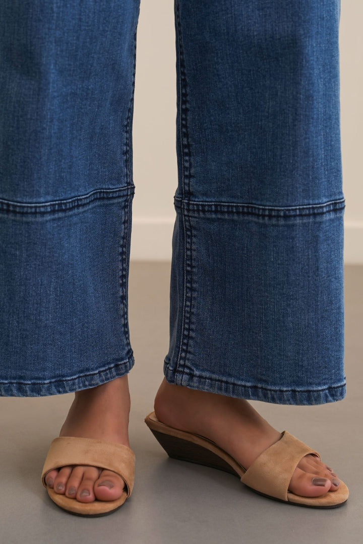 BEIGE MINI SPRING WEDGE