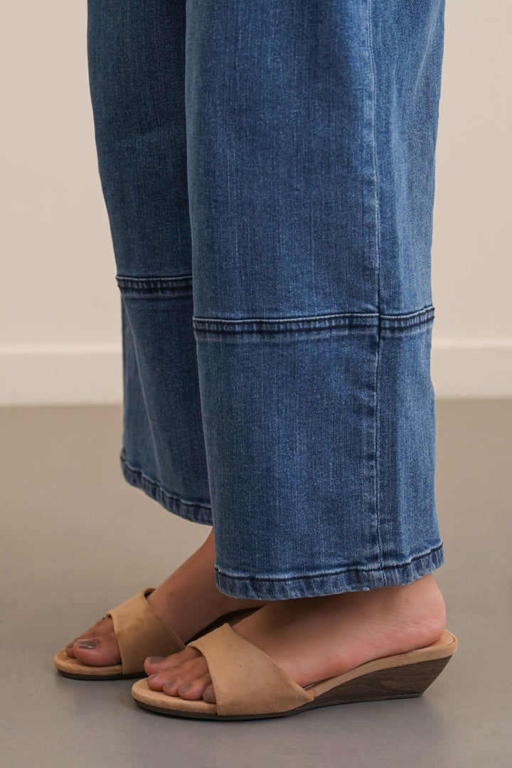 BEIGE MINI SPRING WEDGE