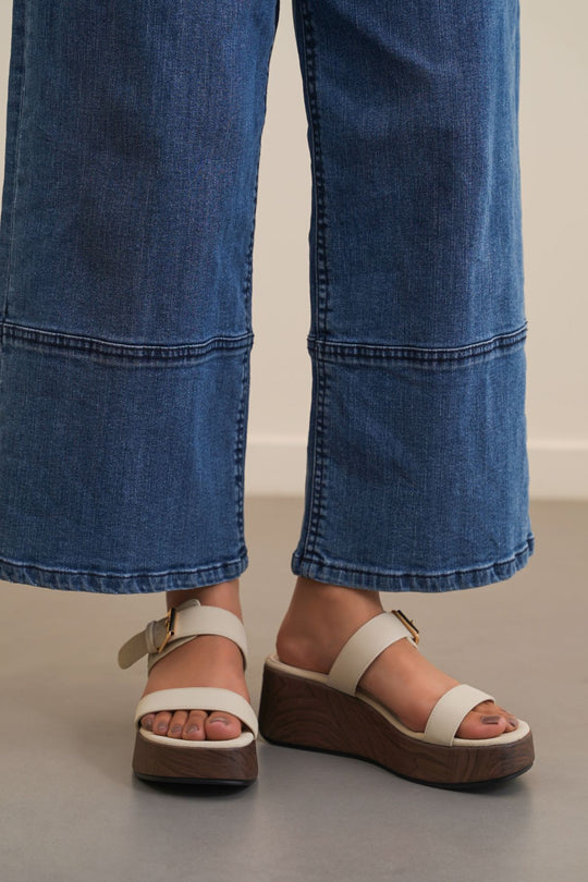 OFF WHITE EASY VERA WEDGE