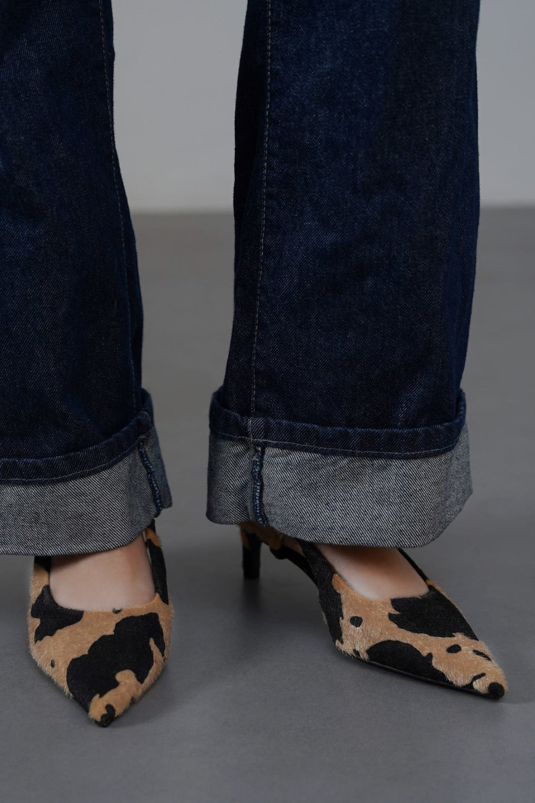 BEIGE KATIE KITTY HEELS