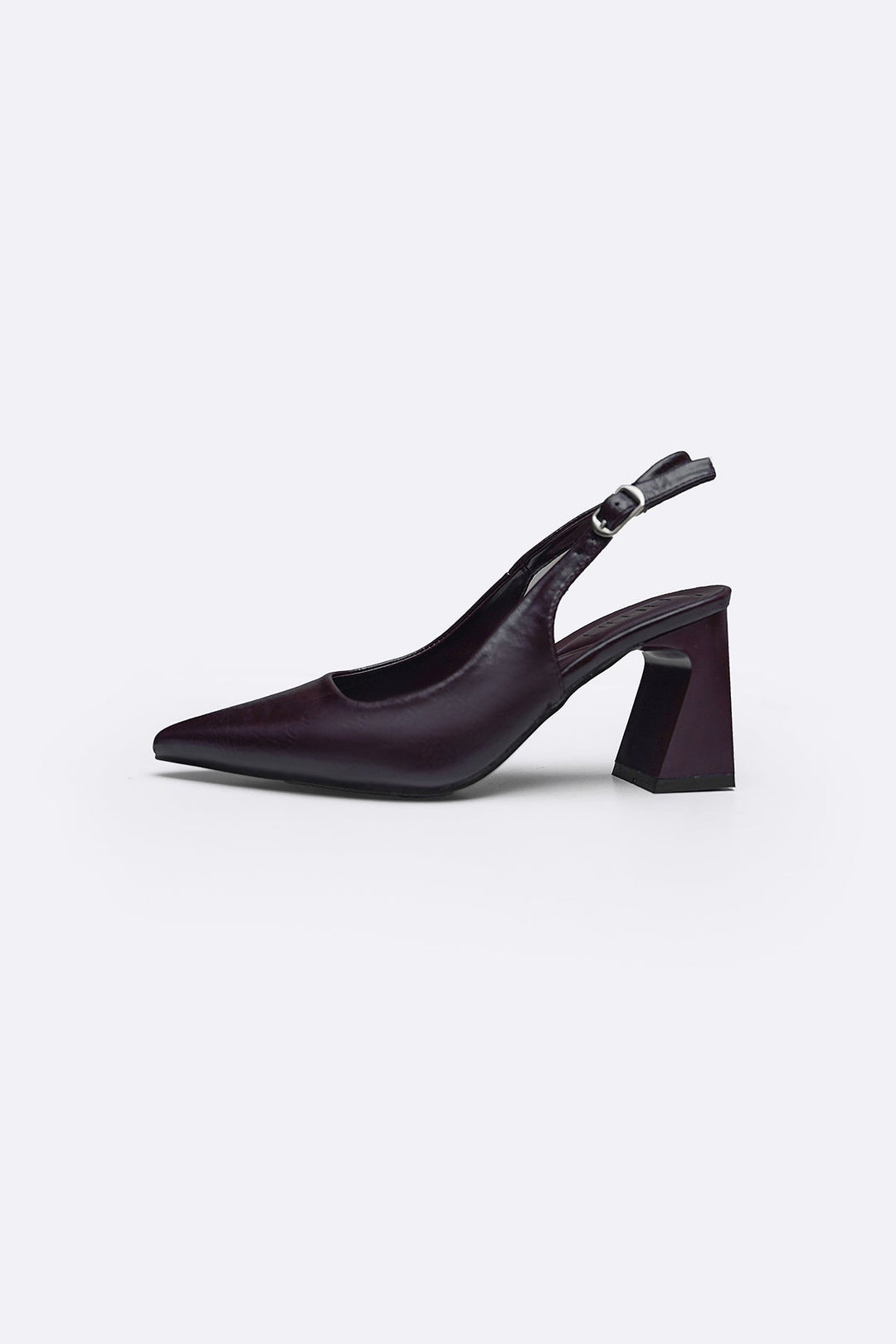 COFFEE LYRIC BLOCK HEELS