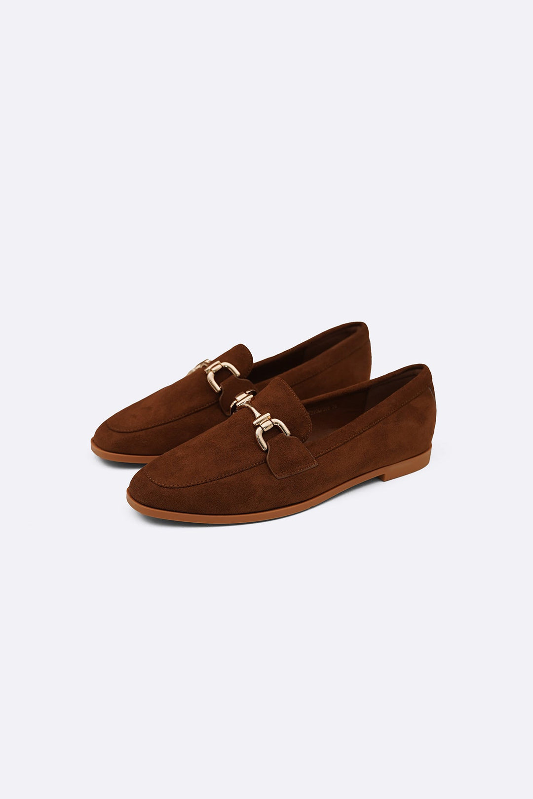 CAMEL BERKELEY BUCKLE LOAFERS