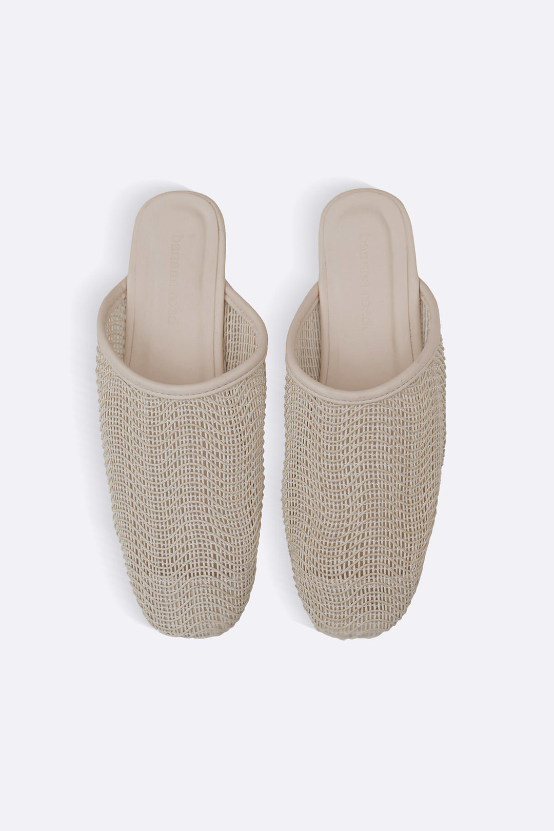 WHITE SOFT BR MULES