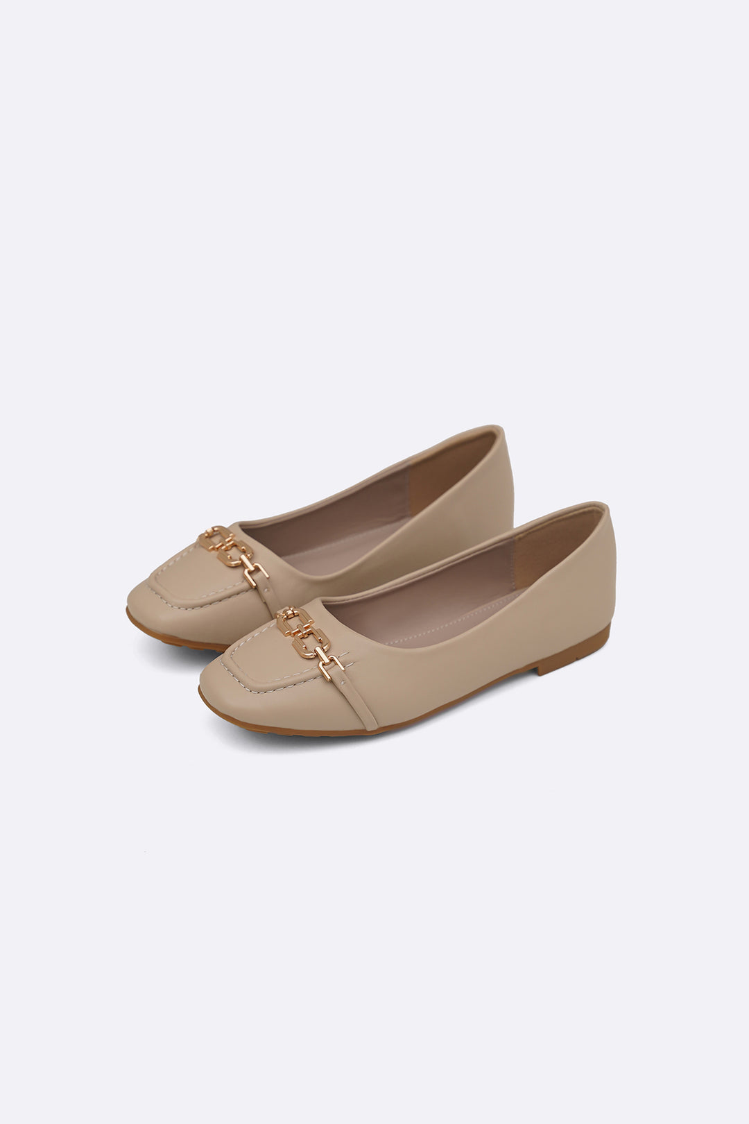 BEIGE LEILA MAMA PUMPS