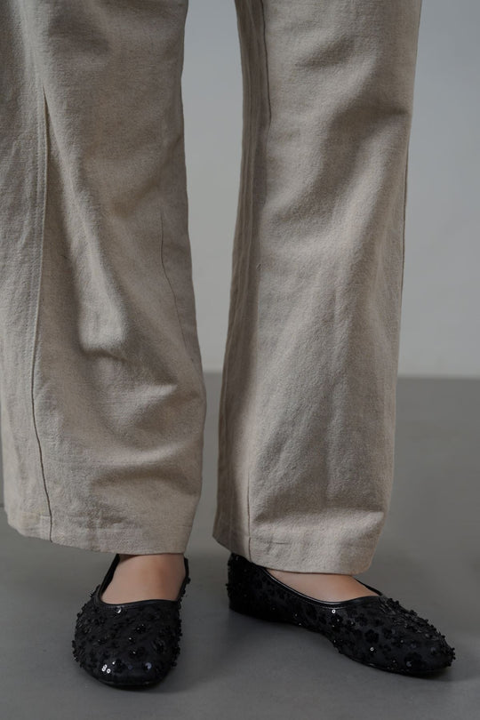 BLACK CONFETTI PUMPS