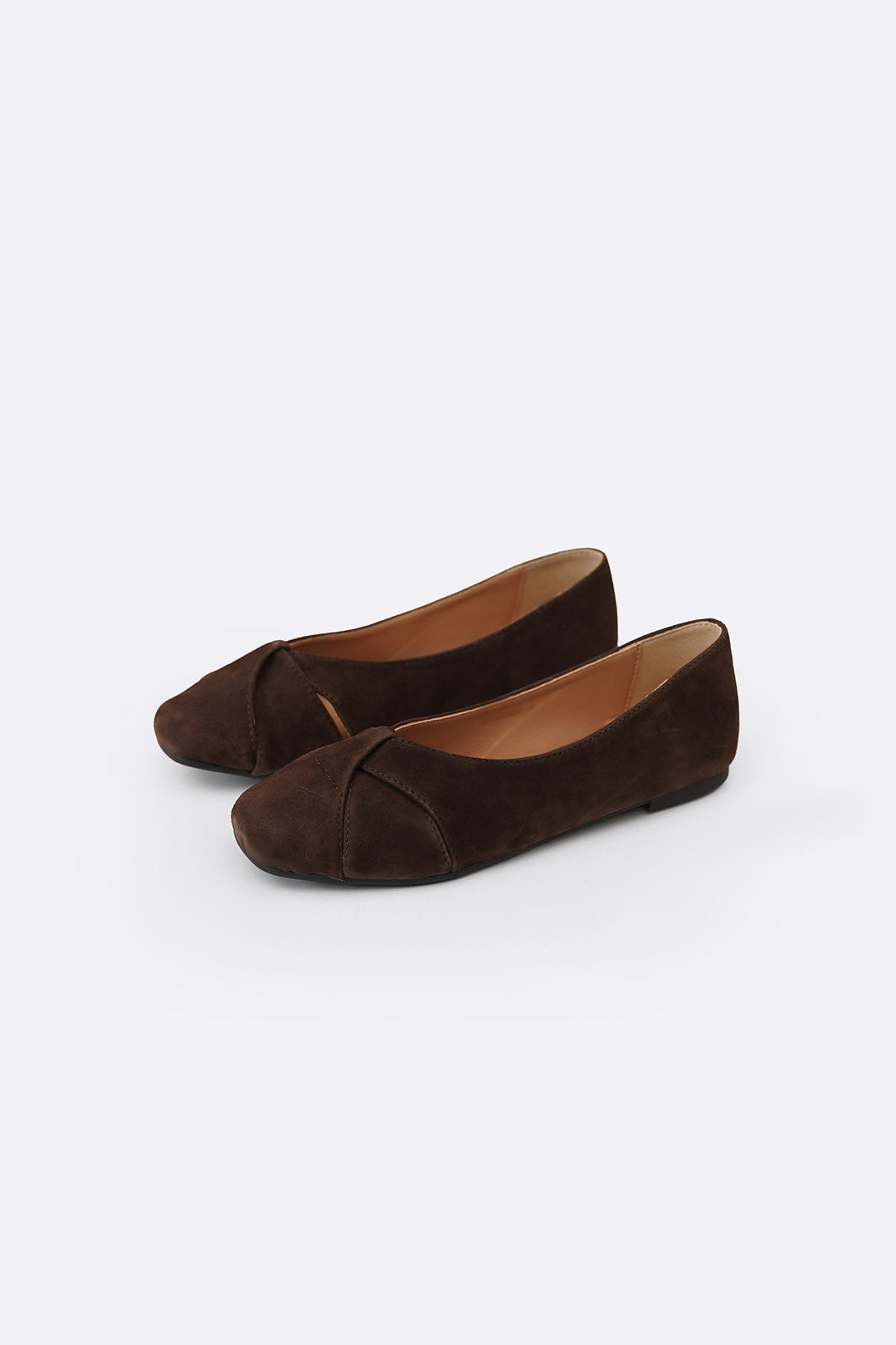 DARK BROWN COLETTE LEATHER PUMPS