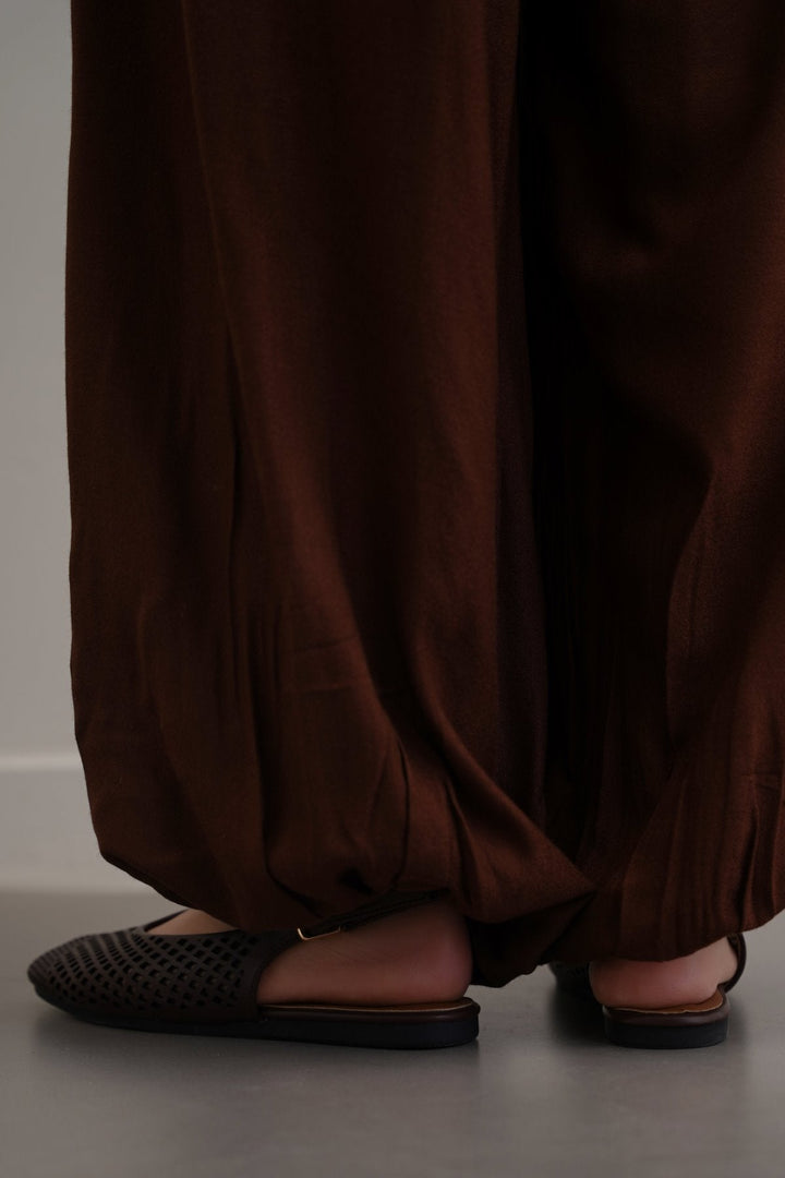 COFFEE RIVIERA SLINGBACK PUMPS