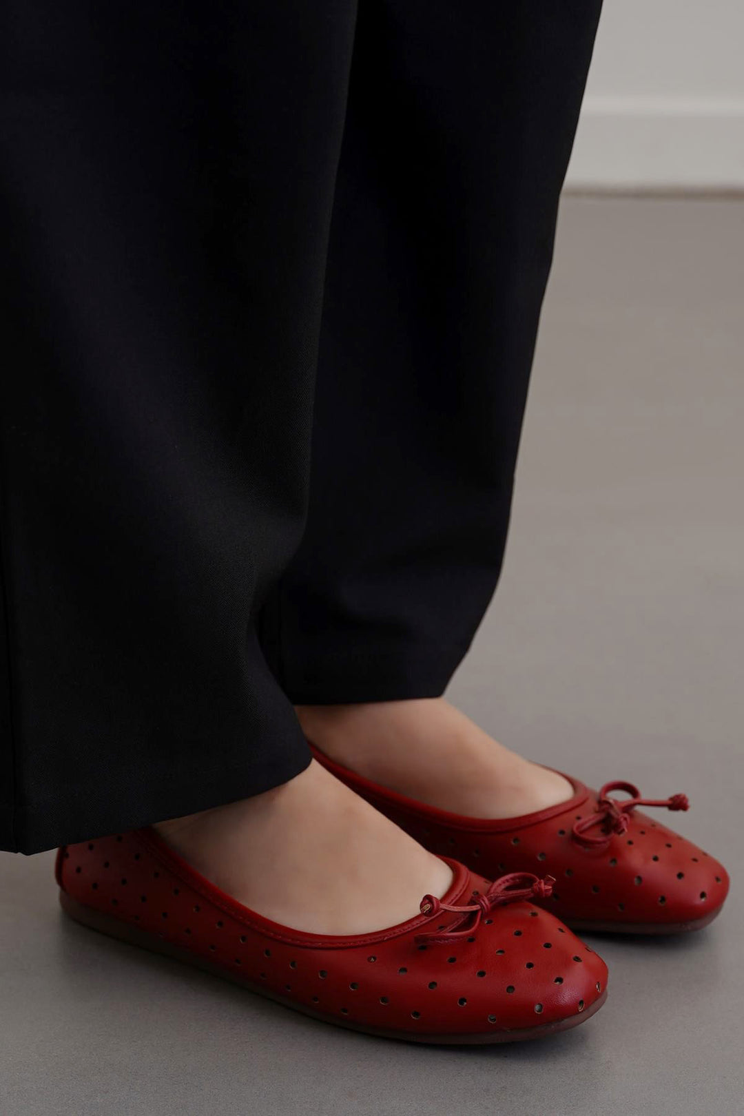 RED BUBBLE MAMA PUMPS