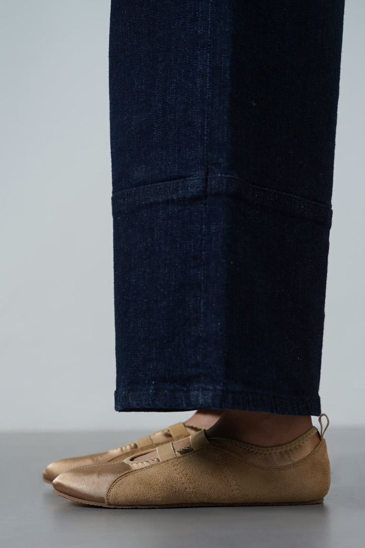 TAUPE SATIN SNEAKERINA