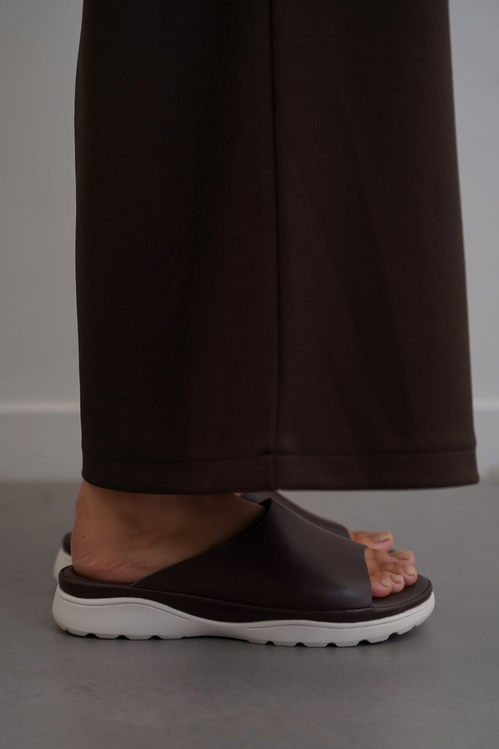 BURGUNDY RETREAT MAMA SLIDES