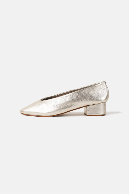 ZELIA LEATHER BLOCK HEELS