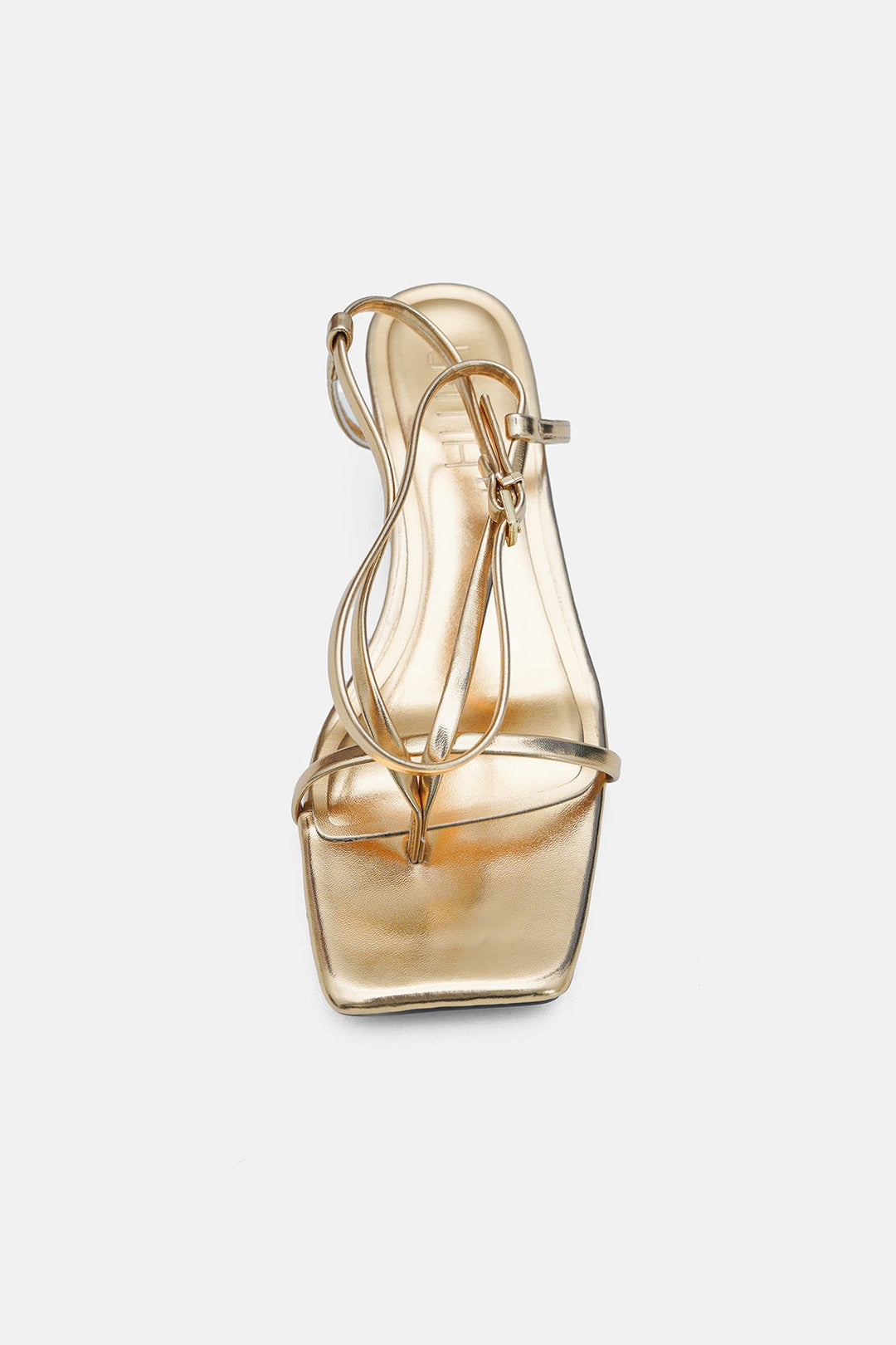 GOLD-DUOMO MINI HEELS