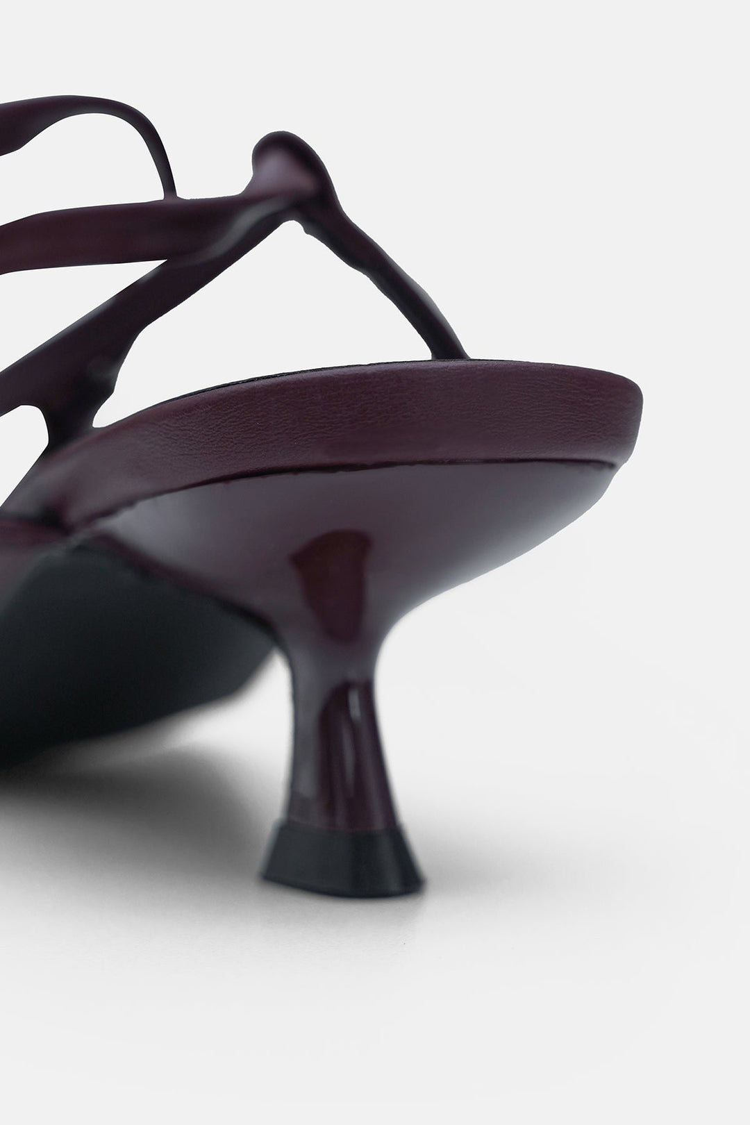 MAROON-DUOMO MINI HEELS