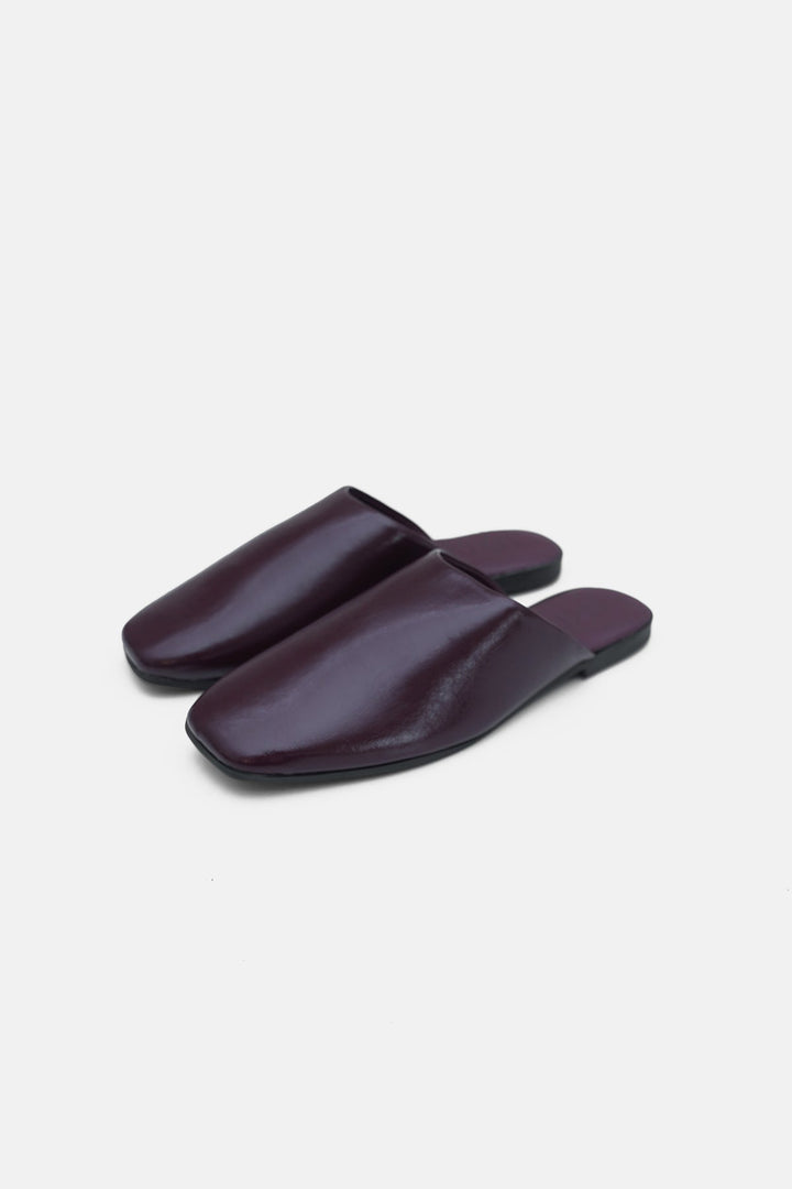 MAROON-CASA HOLIDAY MULES