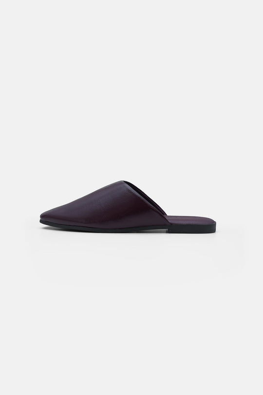 MAROON-CASA HOLIDAY MULES
