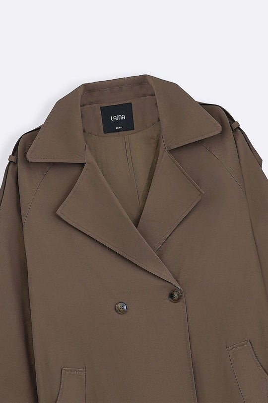 BROWN ZEPH TRENCH COATS