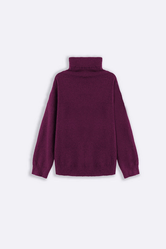 PLUM MANHATTAN HIGH NECK SWEATER