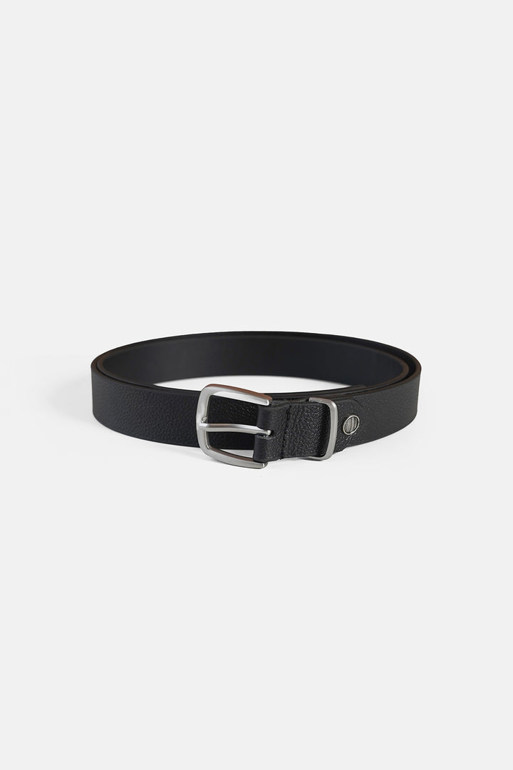 GRAINED LEATHER WESTERN BELT