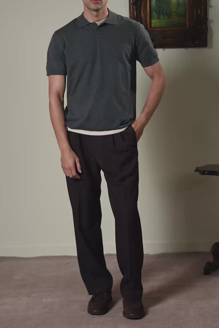 MELANGE EFFECT POLO